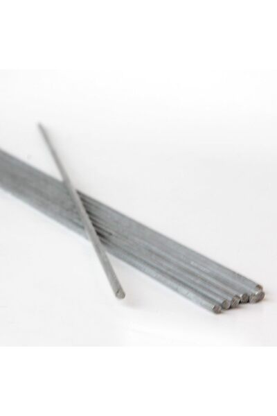Hobby Craft Galvanizli 2 MM Çubuk Tel / Çıta | 40 cm * 20 ADET | Maket ve Mod...