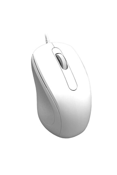 Omega Mouse cu fir, Omega, Rezolutie senzor 1200 dpi, Alb, USB