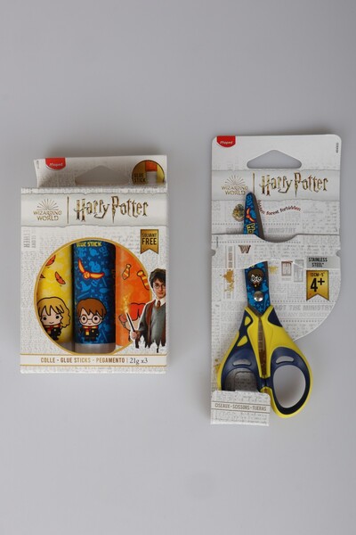 Harry Potter X Dekomus "Wizard Icons Collection" Licensed Stationery Set Scis...