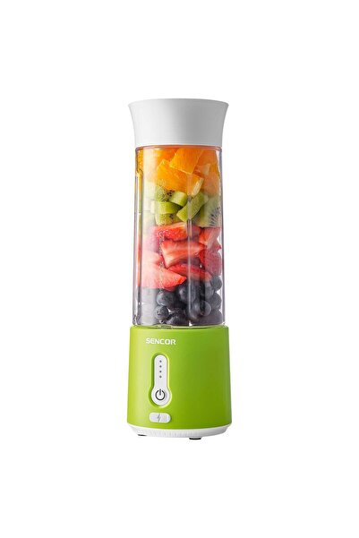 Sencor Blender portabil de fitness, Acumulator, 150 W, 500 ml, Verde, IP65