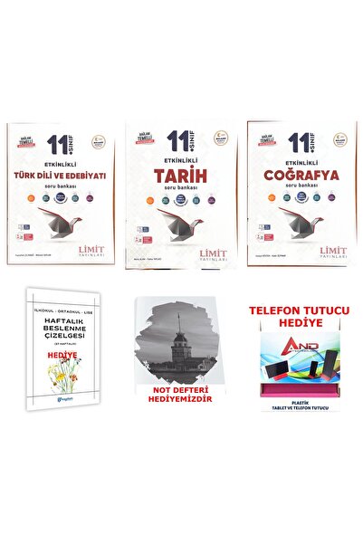 Limit Yayınları 2026-2027 Yeni Maarif Modeli 11 Sınıf Sözel Tüm Dersler Konu ...