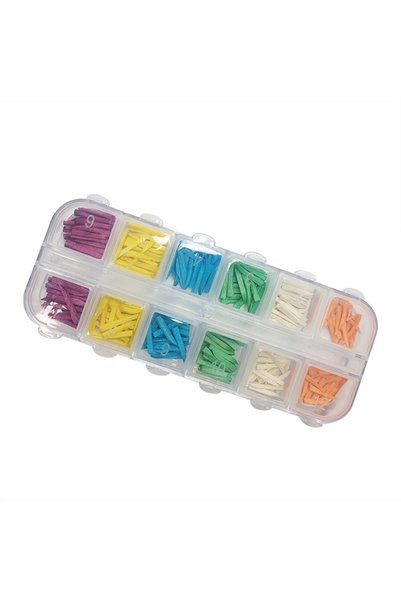 Choice5 1box 240pcs Dental Wedges Interdental Composite Contoured Wooden Wedg...