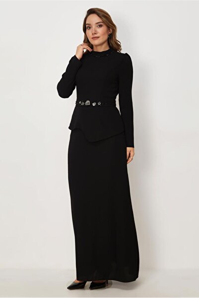 Alvina Belt-Detachted Evening Dress 50569