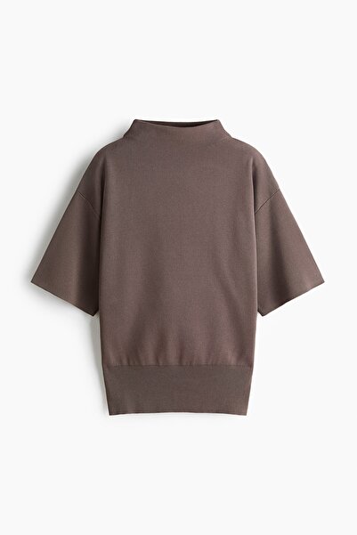 H&M Yarım Balıkçı Yakalı Üst