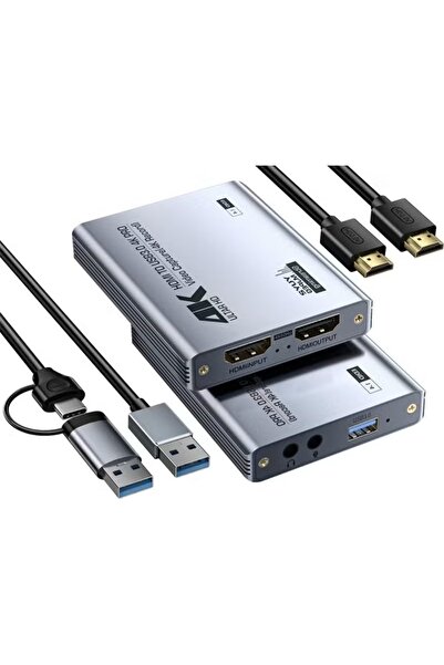 YILUX بطاقة التقاط الفيديو، بطاقة التقاط الصوت والفيديو، بطاقة التقاط USB 3.0...