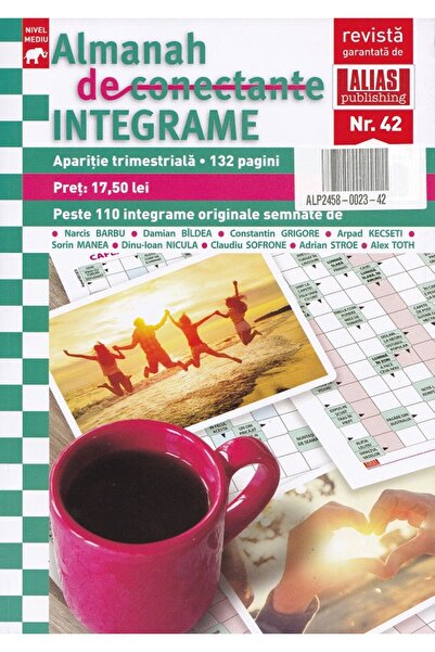 ALIAS PUBLISHING Almanah de integrame deconectante Nr.42