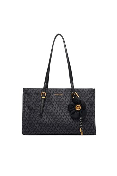 Michael Kors ZADIE ORTA SİYAH KADIN OMUZ ÇANTASI