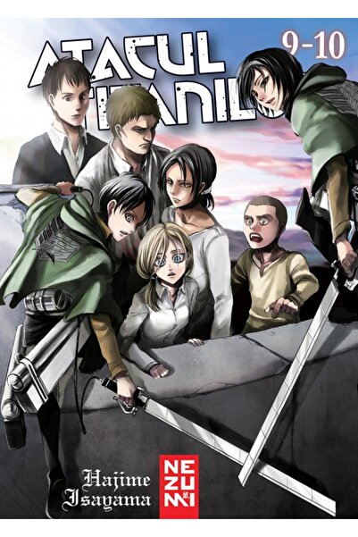 Nemira Atacul Titanilor Omnibus 5 Vol.9 + Vol.10 - Hajime Isayama