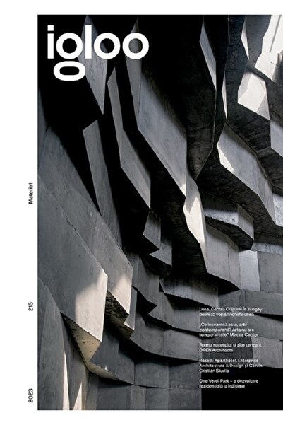 IGLOO . Habitat si arhitectura. Aprilie-mai 2023