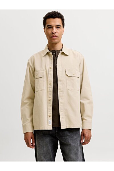 Jack & Jones Vrchní košile Pohodlný střih Vrchní košile