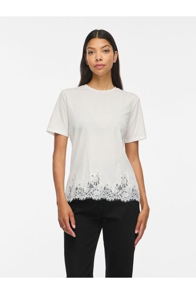 VILA T-Shirt VIOPELLA Rundhals