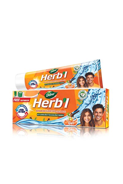 Vatika Dabur Herb'l Advanced Clove Gel Toothpaste 150 g + Toothbrush