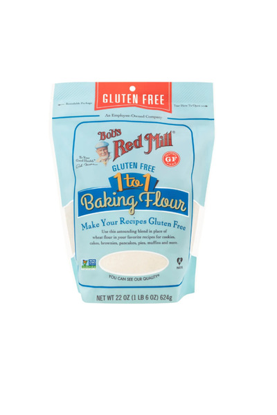 Bob's Red Mill 1-TO-1 Baking Flour, Gluten Free, Vegan 624gm