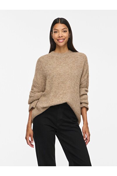 VILA Strickpullover VIBOWS Rundhals