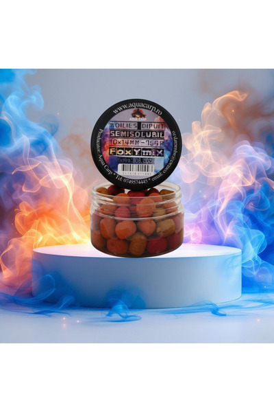 AQUA CARP Μπόιλις Κάρλιγ Ημιδιαλυτό Ντιπούιτ 10x14MM FoxYmiX 75GR