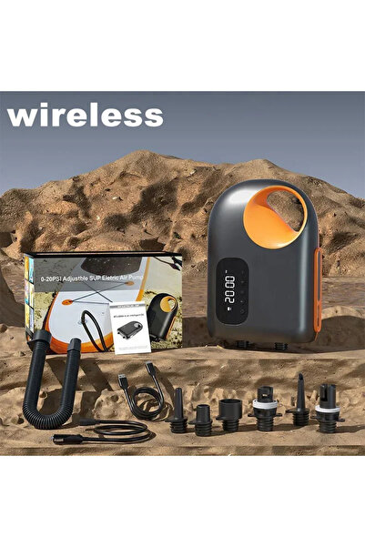 Choice Wireless 20 PSI Protable Air Pump Inflatable Sup Pump Electric Inflata...