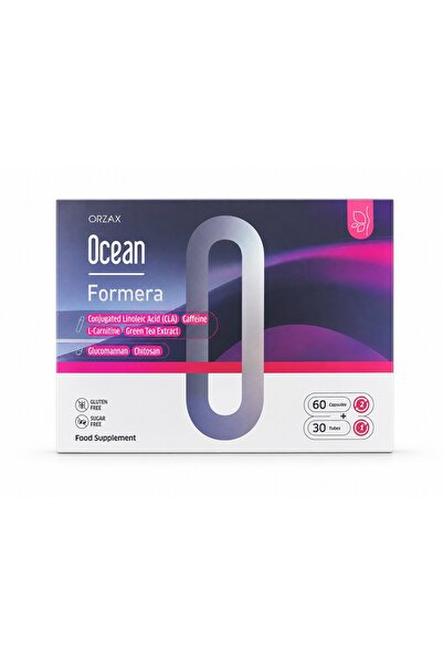 Orzax Ocean Formera L Karnitin 30 Tüp + Glukomannan 60 Kapsül