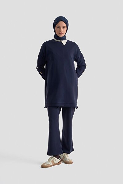 Armine Modal Mixed Accessory Set Navy Blue