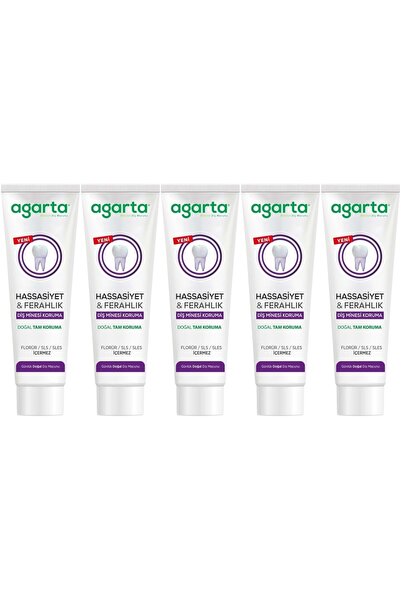Agarta Natural Full Protection Toothpaste 90 ml Sensitivity & Freshness (Set ...