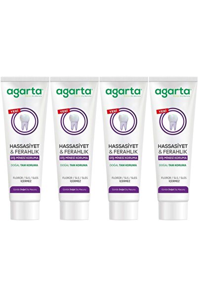 Agarta Natural Full Protection Toothpaste 90 ml Sensitivity & Freshness (Set ...
