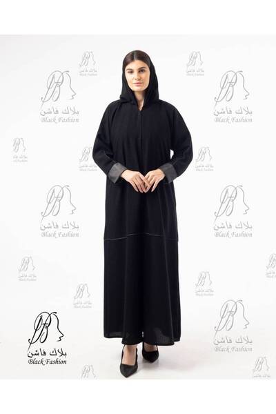 OMES عباية بطرحة بطقطق بتدخيلات - مقاس 54