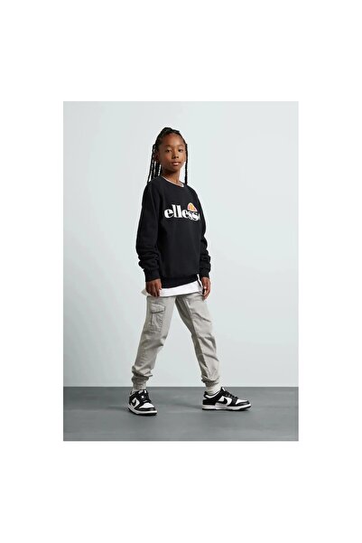 Ellesse Σούπριος Τζούνιορ Φούτερ Μαύρο