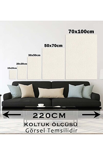 Bk Gift Vintage Klasik Sanat Esprili Sözlü Dekoratif Kanvas Tablo - 19