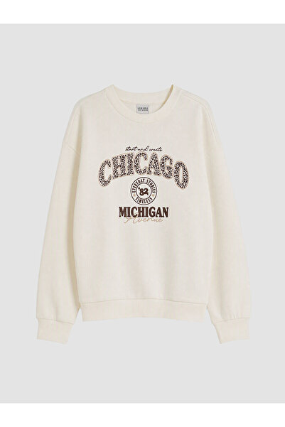 LC Waikiki I Chicago Printed Thick Sweatshirt for Girls from Freezen Store