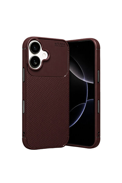 UnDePlus Newface Apple iPhone 17 Auto Focus Karbon Kapak
