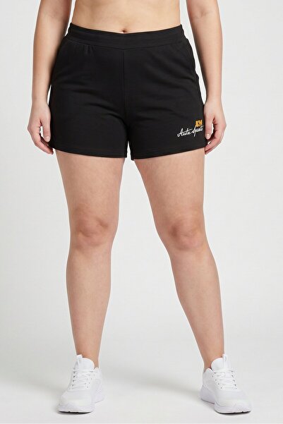 Anta Women Regular Fit Training Shorts, Black