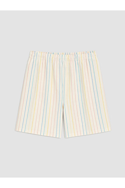 LC Waikiki I Beli Corded Striped Women's Shorts Pajama Bottoms from Freezen S...