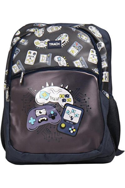 Track School Backpack AS024 | 18-inch Gaming Backpack with UV Print and Front...