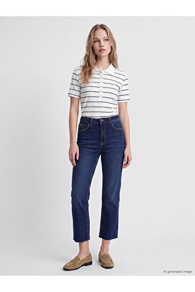 LC Waikiki I Crop Spanish Leg Women's Jean Pants from Freezen Store