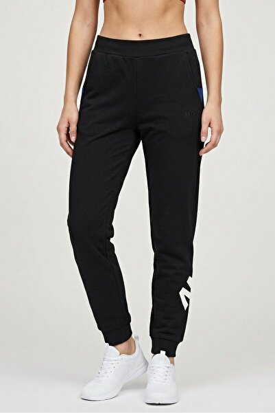 Anta Women Sportswear Fit Drawstring Training Track Pants, Black
