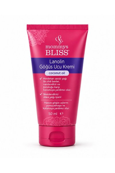 Mommy's Bliss Mommys Bliss Lanolin Göğüs Ucu Bakım Kremi 50 ml