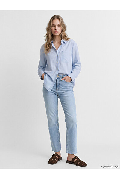 LC Waikiki I Crop Spanish Leg Women's Jean Pants from Freezen Store