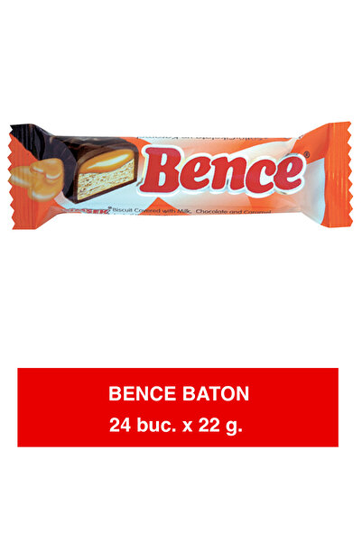 ŞİMŞEK Bence Baton – Biscuiți cu caramel și ciocolată cu lapte – 22g x 24