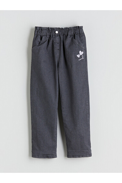 LC Waikiki I Beli Embroidered Heart Embroidered Girls' Jean Pants from Freeze...