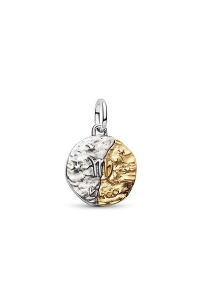 Pandora Başak Burcu Madalyon Charm