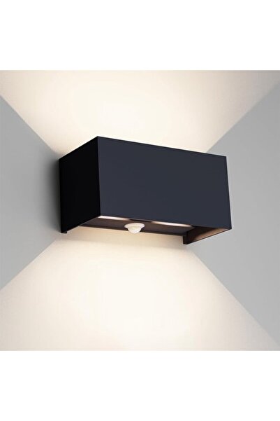 Morvena Picks Lampă de perete Cube, iluminare de sus și de jos, lumină albă c...