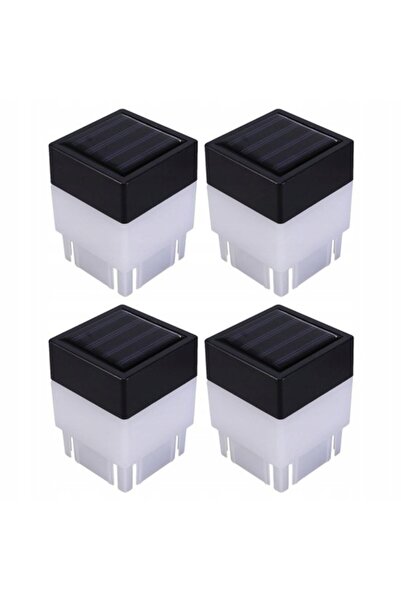Morvena Picks Pachet de 4 - Lumini cu LED-uri pentru coloane solare - Lumini ...