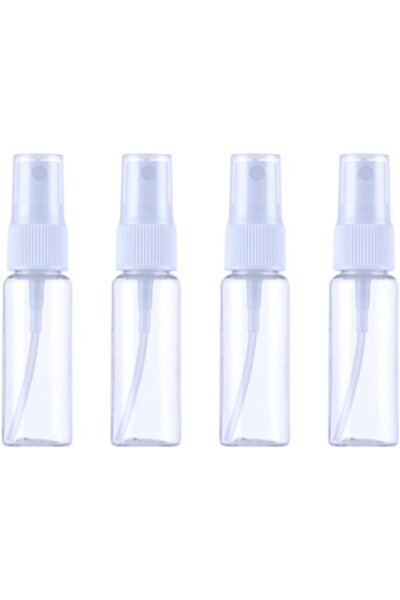Morvena Picks Sticle de pulverizare goale - pachet de 4 - 20 ml - alb