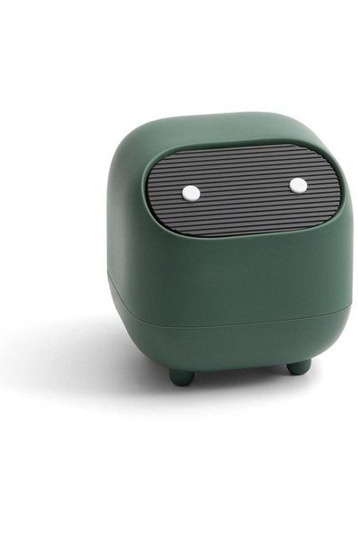 Morvena Picks Mini coș de gunoi cu capac – Design drăguț Ninja – Pentru birou...