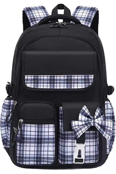Morvena Picks Rucsac fetita, ghiozdan, rucsac copii cu buzunare multiple, fun...