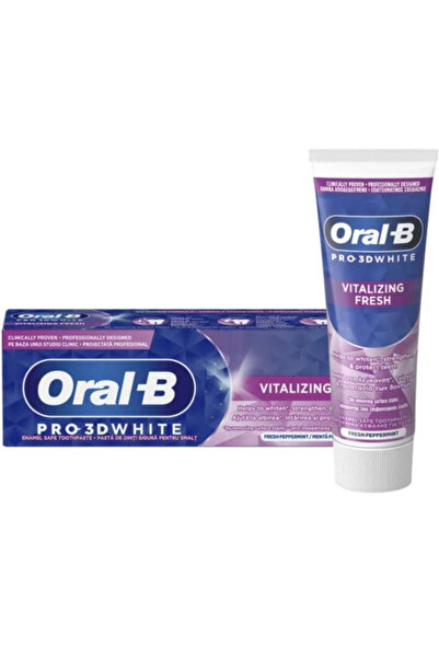 Oral-B Pastă de dinți - Pro-3D White, Revitalizantă Proaspătă, 75 ml