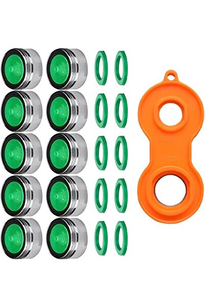 Morvena Picks 10x M22 filet femel + filet masculin M24 aerator robinet, pulve...