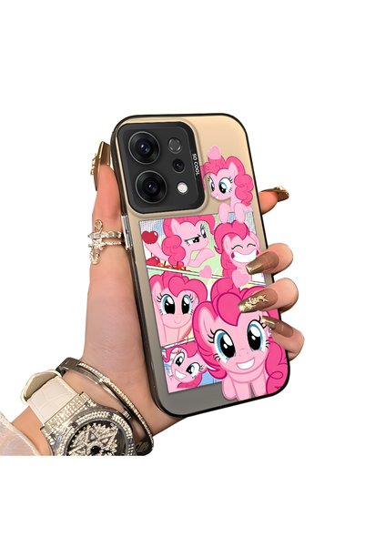 ucuc Oppo Reno 14/14F Compatible Pinkie Pie Multiple Facial Expression Printe...