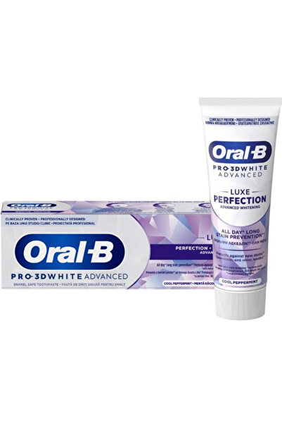 Oral-B Pastă de dinți - Pro-3D White, Perfecție Lux Avansată, 75 ml