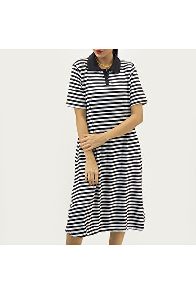 dorbe Women's Striped Short sleeve Dress