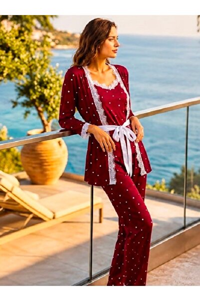 Işılay Sabahlıklı Pijama Takımı